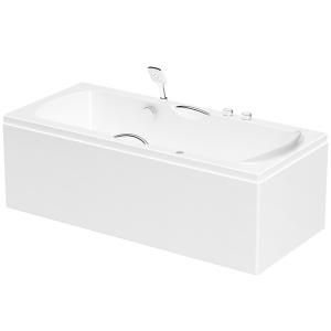 Quality AQ18803SQ Free Standing Bathtub , Bubble Massage Bathtub Acrylic Material wholesale
