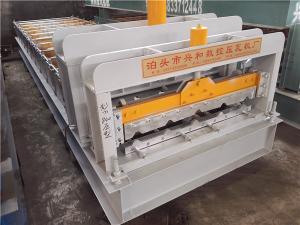 Quality Steel Roof Panel Glazed Tile Roll Forming Machine For Construction wholesale