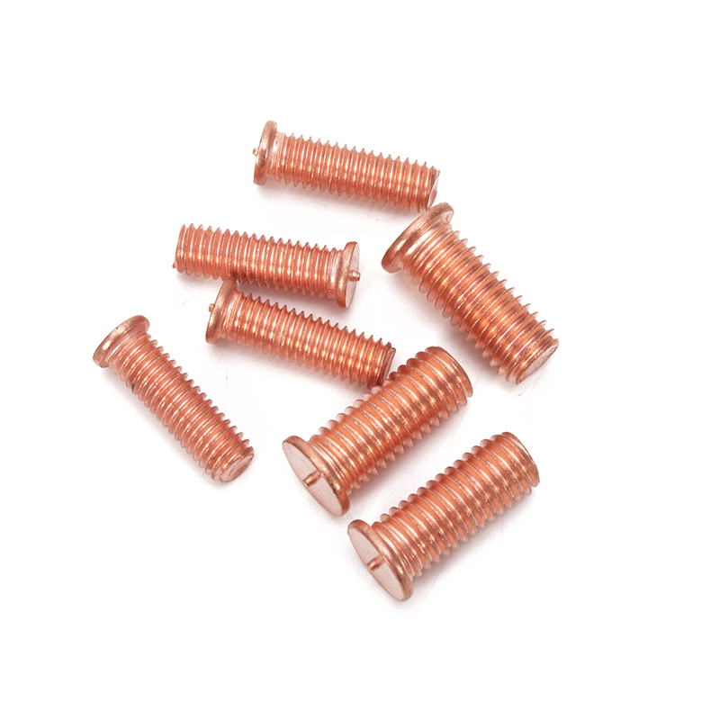 JIS Standard Stainless Steel Supply Copper Plated Weld Stud for Sheet Metal M3 M4 M5 M6 M8 M10 M12 M20 Bolt DIN Standard
