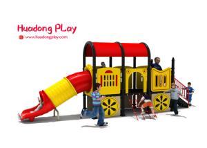 Quality Nontoxic Plastic Outdoor Playset Traditional Car Shape CAD Instruction wholesale