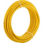 DN13 Water Heater Gas Hose , SS304 Yellow Pvc Gas Pipe corrugated