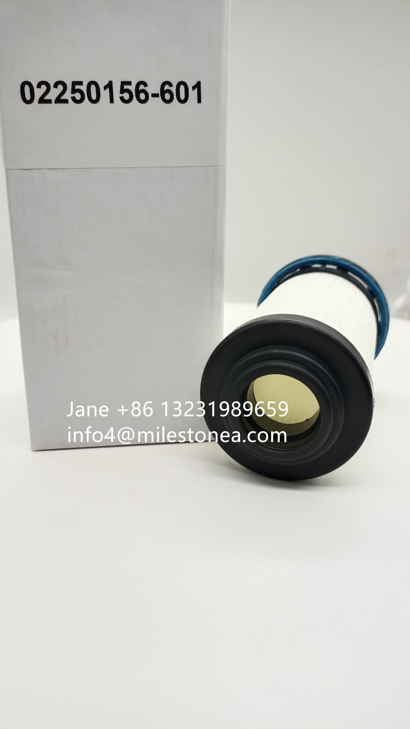 Best selling replacement oil filter 02250156-601 for screw air compressor parts with high quality