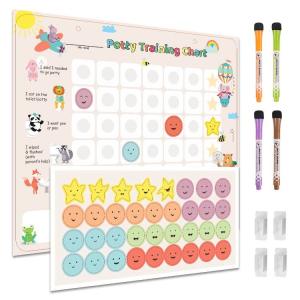 Quality Rewritable Preschool Reward Chart Educational Behavior Sticker Chart OEM wholesale