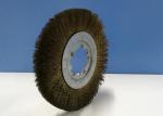 High Density Steel Wire Wheel Brush / Circular Wire Brush With Keyseat