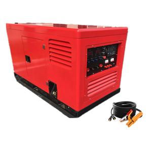 Quality Silent Two Station 300a 500a Arc Welder Machine Diesel Welding Unit Denyo Dcw-480esw wholesale