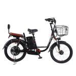 48V 350W Electric City Bike 10Ah / 22Ah Lithium Battery Single Speed Electric