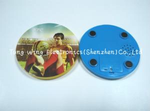 Quality Melody Flashing Cup Led Coaster Custom Sound Module 95mm Diameter wholesale