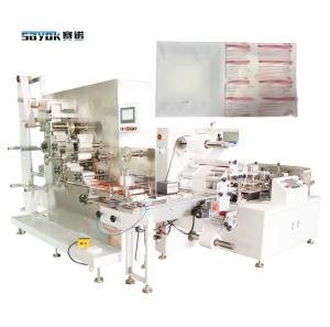 Quality 220V 50Hz Non-woven Gauze Folding Slitting Packing Machine Automatic Gauze Making Packaging Line wholesale