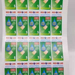 Quality Rectangular Household Essentials Labels CMYK Vinyl BOPP Removable Adhesive Labels wholesale