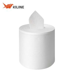 Quality 2 Ply Center Pull Paper Towel Roll White Kitchen Cleaning Paper 1.1kg/Roll wholesale