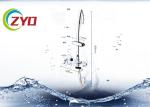 Chrome Stainless Steel Handheld Bathroom Shower Set With Adjustable holder