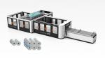 40 Microns 10min Converting Paper Roll Wrapping Machine