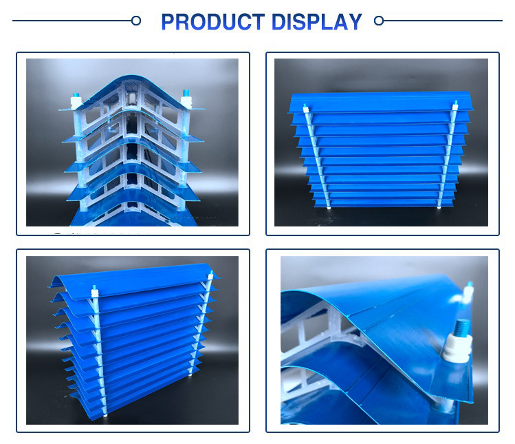 Counter Flow PVC Mist Eliminator Cross Flow Cooling Tower Fill Replacement