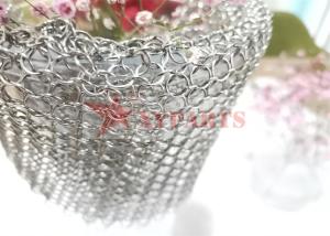 Quality Stainless Steel Square Shape Chain Mail Cast Iron Scrubber wholesale