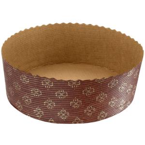 Quality Brown Gold Short Kraft Paper Baking Mold Rk Bakeware 2.88 Lb wholesale