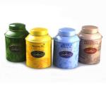 Vintage coffee metal containers for home