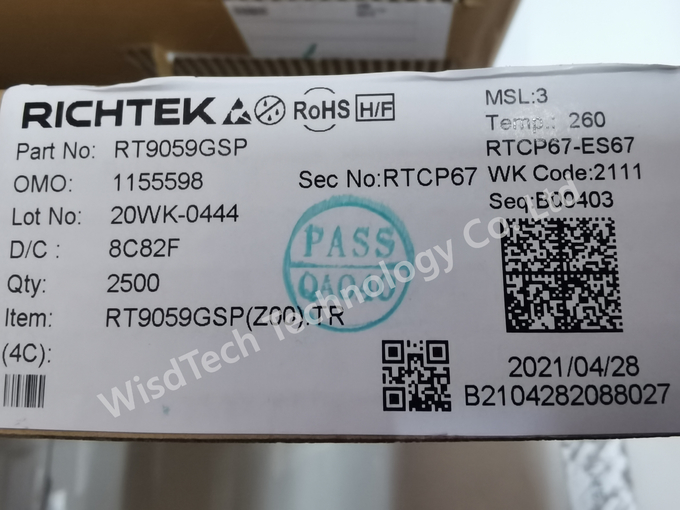RT9059GSP LDO Voltage Regulators 3A Ultra-Low Dropout Voltage Regulator