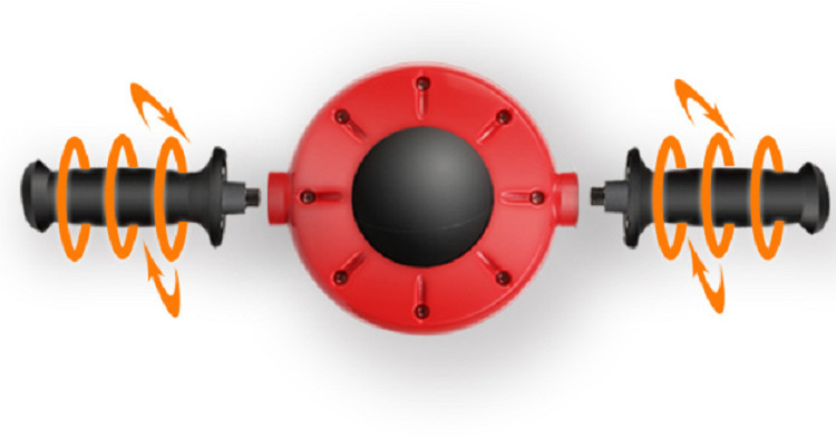 Wholesale Gym Workout Equipment 360 Degree Ball Fitness Ab Roller Professional Training Exercise