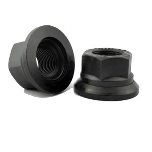 Quality Car Accessories Truck Nut M22X1.5 HEX 33MM Surface Oxidized Black wholesale