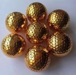 electroplated golf ball , golf ball , golf balls , golf ball electroplated