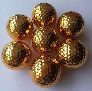Quality electroplated golf ball , golf ball , golf balls , golf ball electroplated wholesale