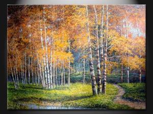 Quality For Decoration Beautiful Landscape Wall Paint Handmade Oil Painting , GDFT115 wholesale