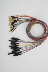 Quality EO EEG Cup Electrode Gold Plated Disc DIN 10mm Cup Brain Electrode wholesale