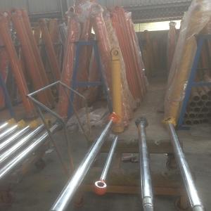 Quality DH55 arm hydraulic cylinder rod Doosan excavator parts single acting customize hydraulic cylinders piston rods wholesale
