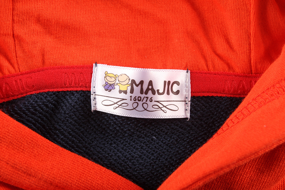 Kids Casual Pure Cotton Terry Cloth Hoodie For Autumn