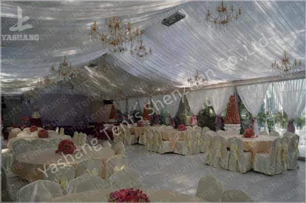 Roof Lining PVC Fabric Cover Outdoor Aluminum Profile Car Exhibition Tent