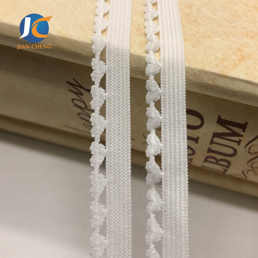 Multifunctional Thin Spandex Grip Flat Elastic Band, Bra Elastic Band Webbing Garment with Low Price Eco-friendly Home Textile