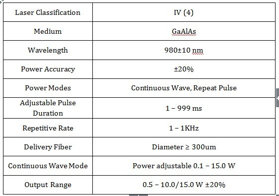 Salon Top 980nm Medical Diode Laser For Permanent Hair Removal