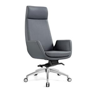 Quality Tilt Sterling Executive Leather Office Chair Aluminium Frame wholesale