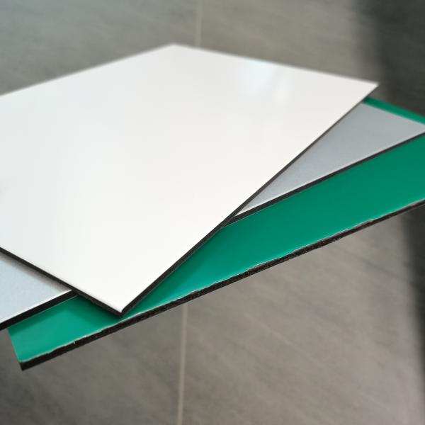 Weatherproof PE Aluminum Composite Panel Lightweight 1220mm-1570mm Various