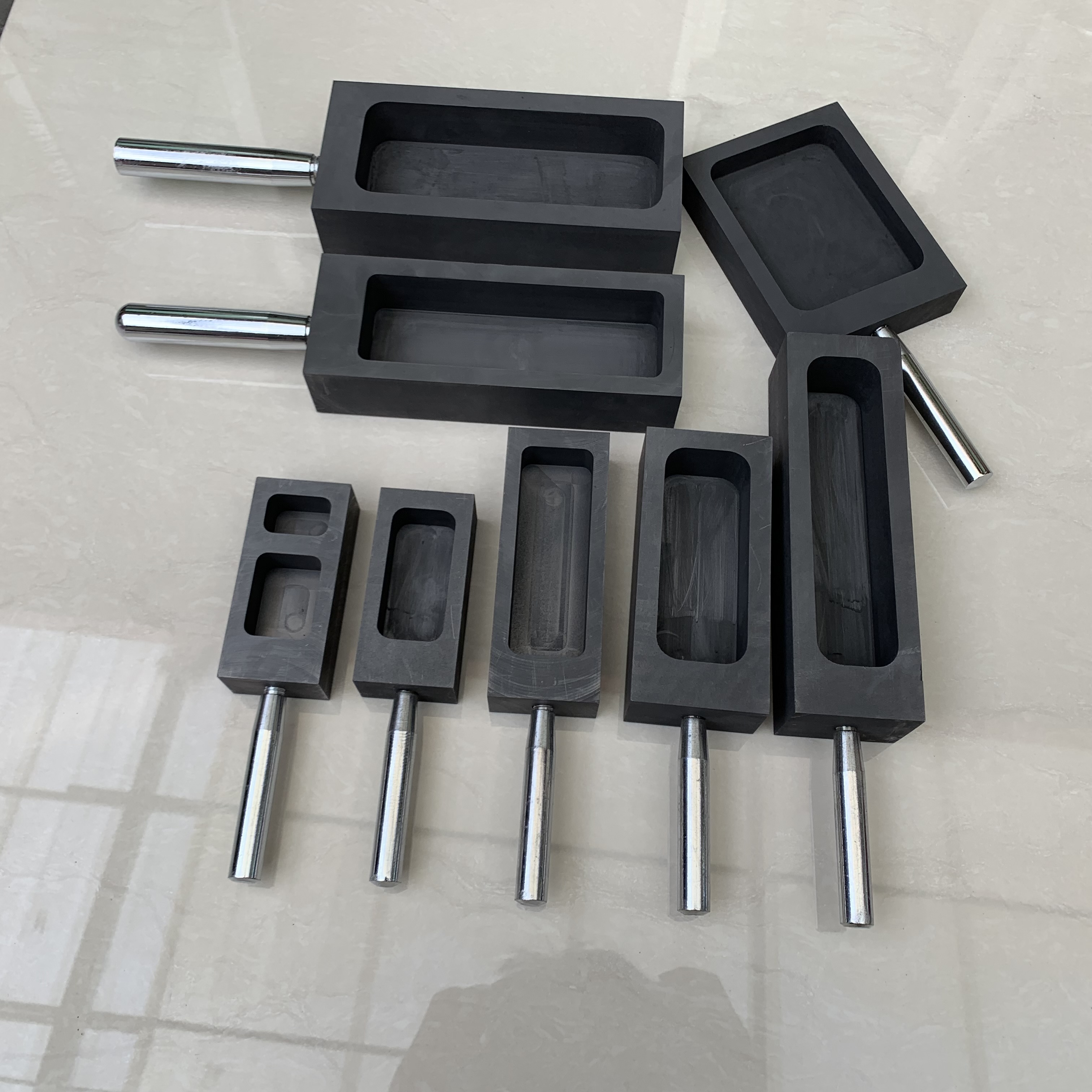 Normal Porosity High Pure Graphite Materials Graphite Mould for Aluminium Casting