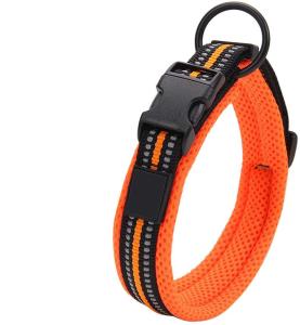 Quality Soft Nylon Dog Collar 3M Reflective Material wholesale