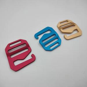 Quality 25.6mm Triangle Zinc Alloy Slider Lock Buckles For Pet Collar wholesale