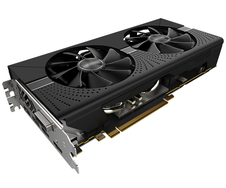 used dual fan RX580 8GB Graphics Card PCI Express 3.0 16x For AMD Sapphire