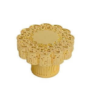 Quality Luxury 15mm Metal Zinc Alloy Perfume Bottle Cap Zamac Golden Cap With Logo wholesale
