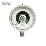 100mm Silicone Filled Electric Oil Pressure Gauge Back Mount