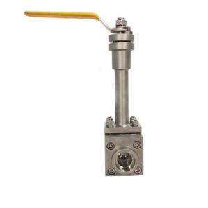 Quality Long Stem Welded Ball Valve 3 Pc For Chemical Pipelines Cryogenic Storage Tanks wholesale