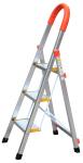 Silver 3 Step 1.0mm Household Aluminium Ladder