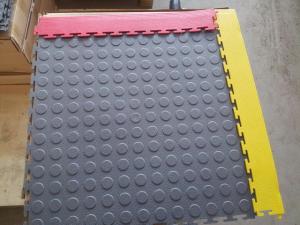 Quality PVC studed visible joint interlocking floor tiles 462 wholesale