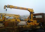 Lifting Hydraulic Truck Mounted Crane, Fast Response Telescoping Boom Crane