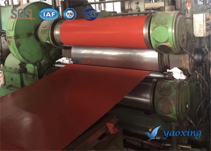 Rubber Compound Silicone Fiberglass Fabric For High Temperature Resistance Gasket