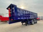 Sale Self dumping Customization 3 Axles Heavy Duty Rear Tipper Dump Truck Semi