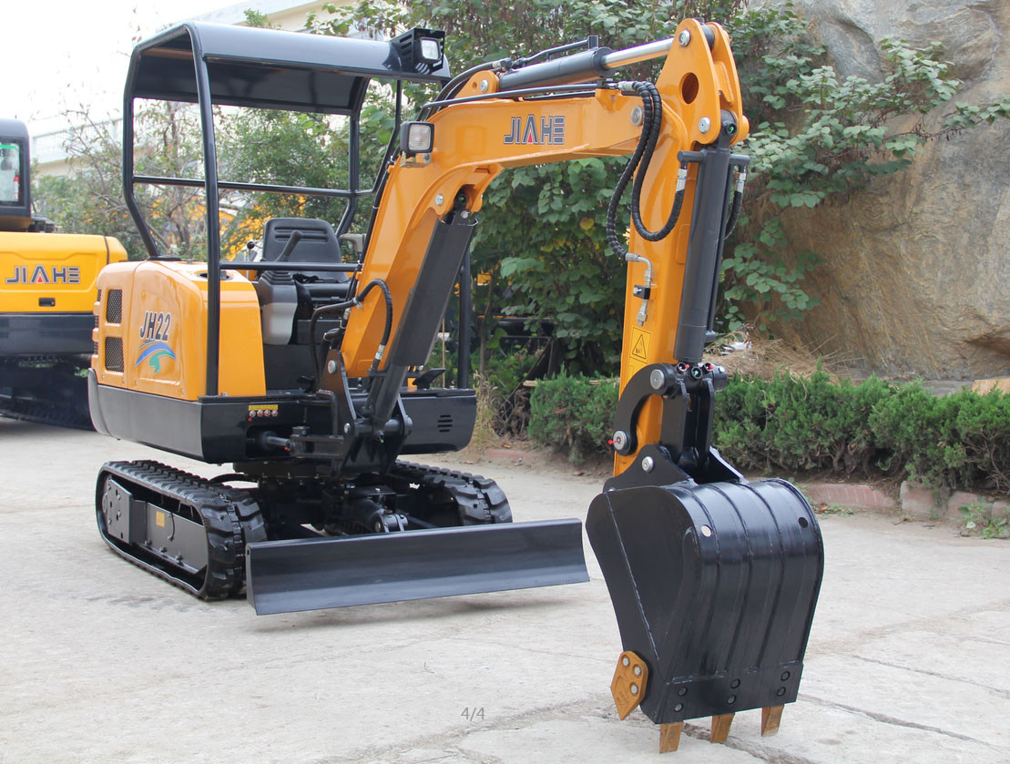 2.2t 30hp Earth Excavation Machine With 0.1m3 Bucket Capacity