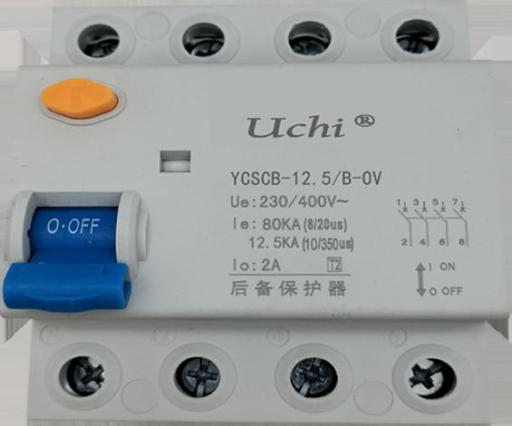 Cheap 230VAC Surge Circuit Breaker , 12.5kA breaker with surge protection for sale