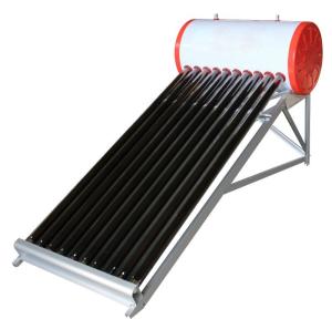 Quality 100liter non pressure evacuated tube solar water heater wholesale