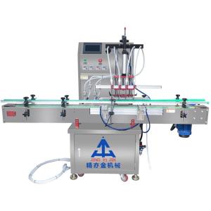 Quality stainless steels SUS304 Gear Pump Filling Machine Four Head wholesale